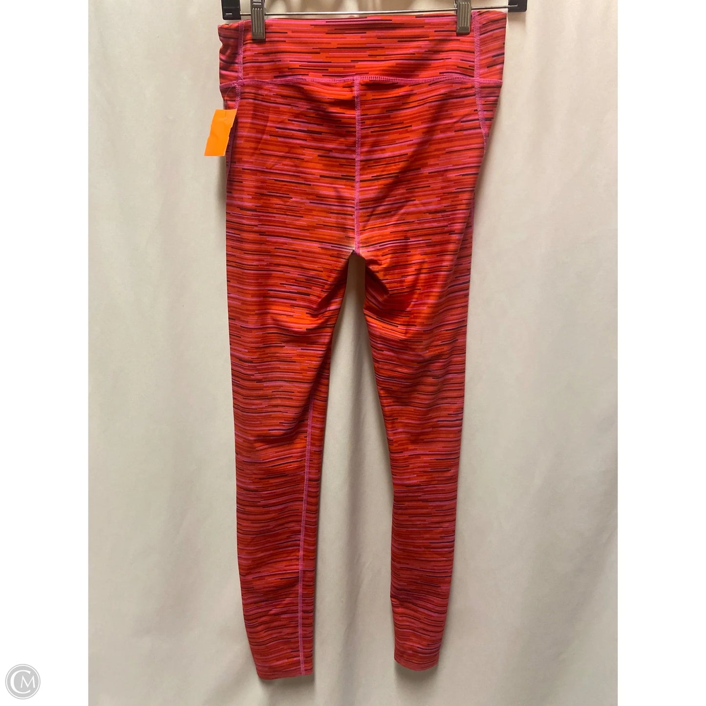 Athletic Leggings By Under Armour In Red, Size: M