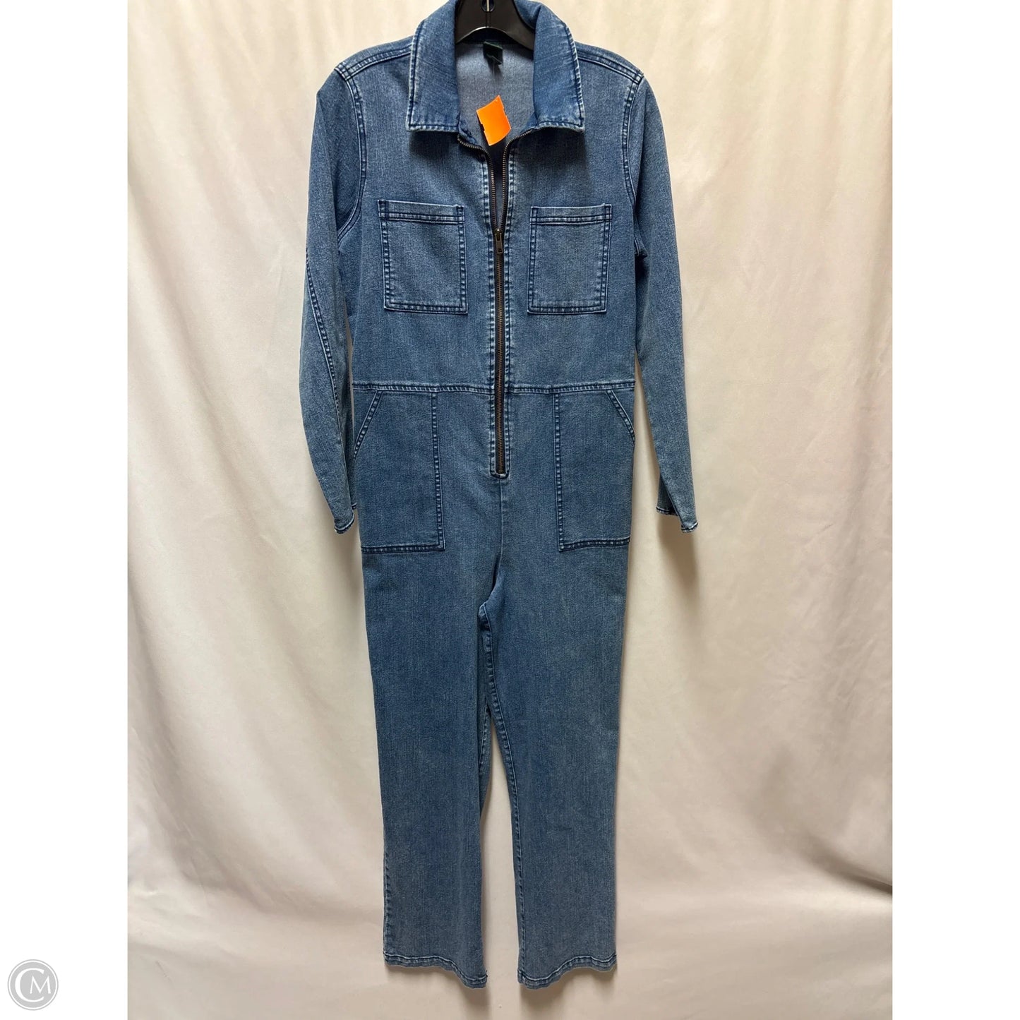 Jumpsuit By Wild Fable In Blue Denim, Size: S
