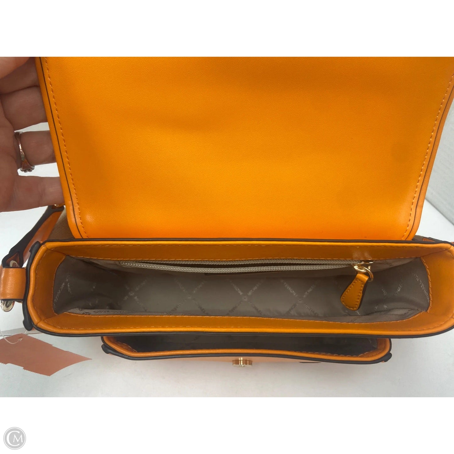 Crossbody Designer By Michael Kors, Size: Medium