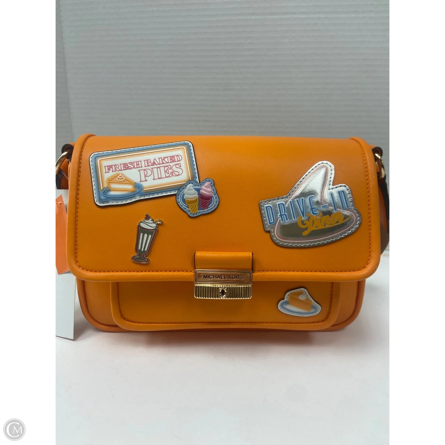 Crossbody Designer By Michael Kors, Size: Medium