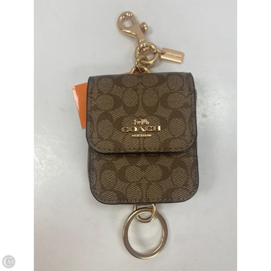 Key Chain Designer By Coach, Size: Small