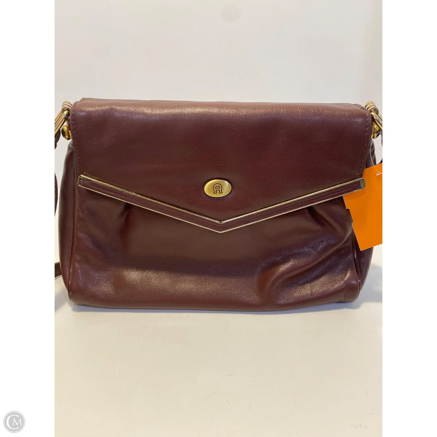 Crossbody Leather By Etienne Aigner, Size: Medium