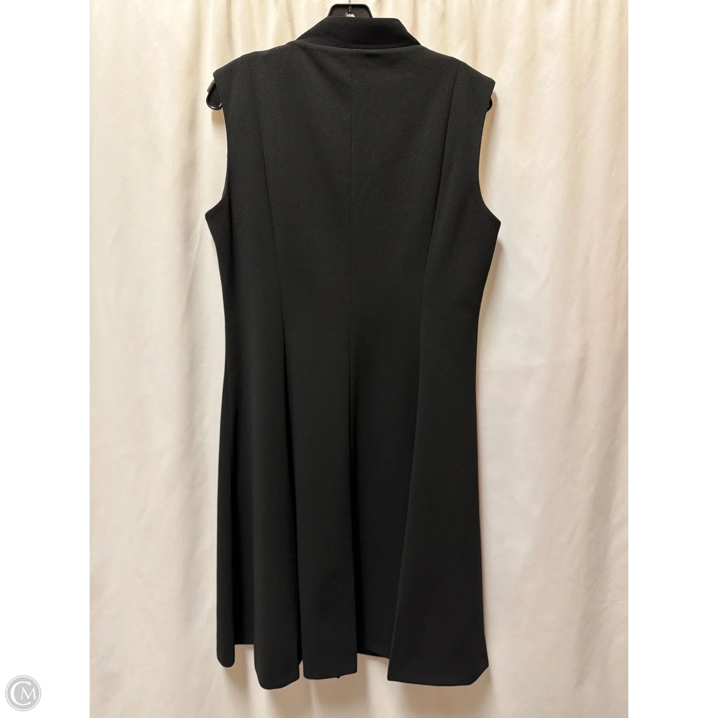 Dress Casual Maxi By Calvin Klein In Black, Size: 14