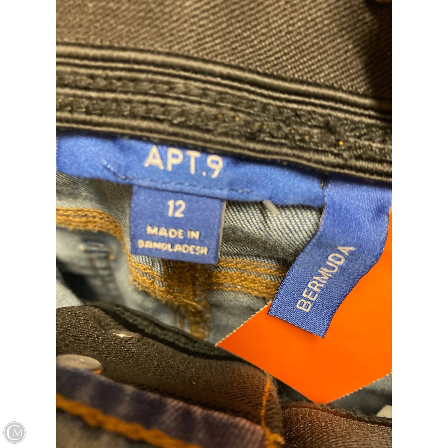Shorts By Apt 9 In Blue Denim, Size: 12
