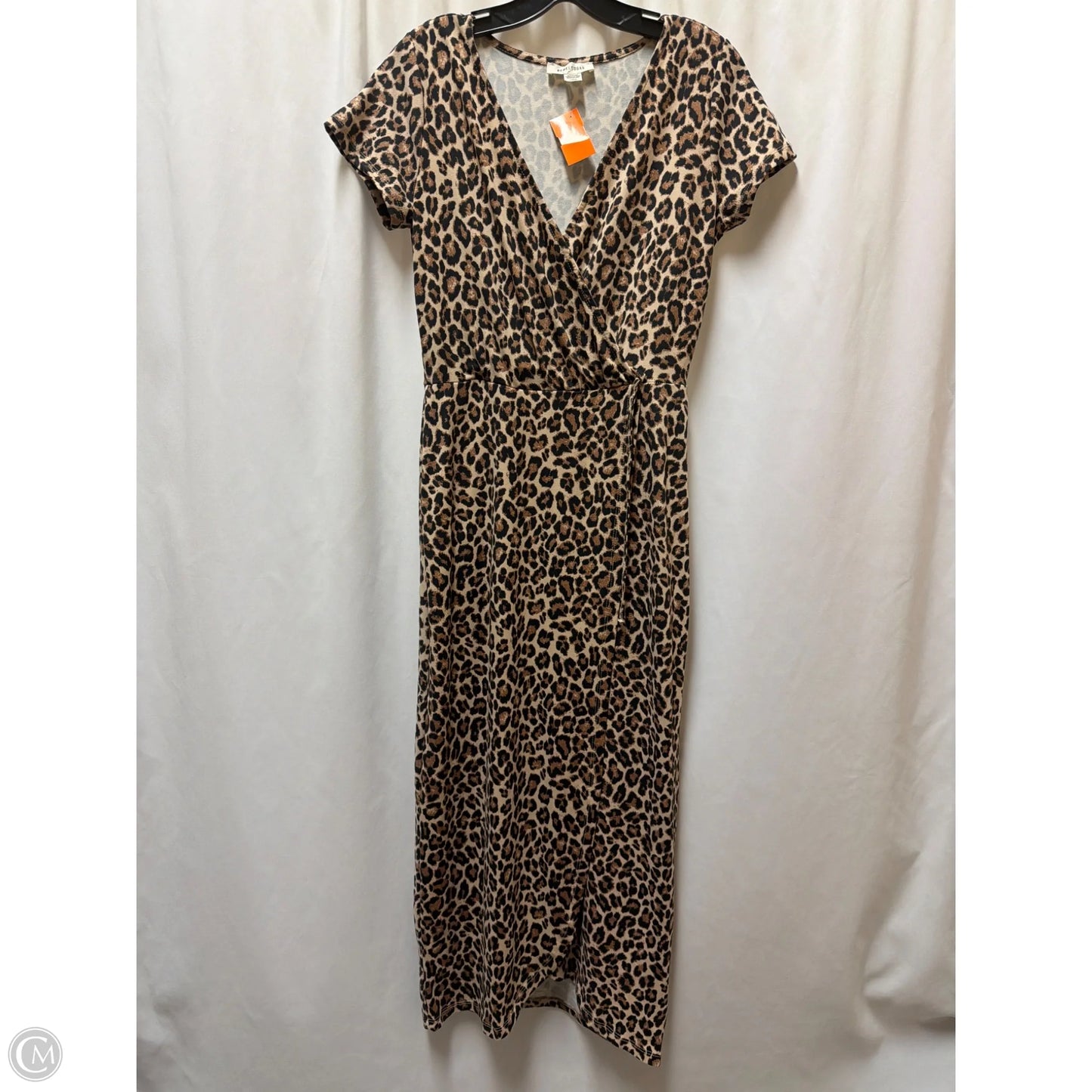 Dress Casual Maxi By Clothes Mentor In Animal Print, Size: L