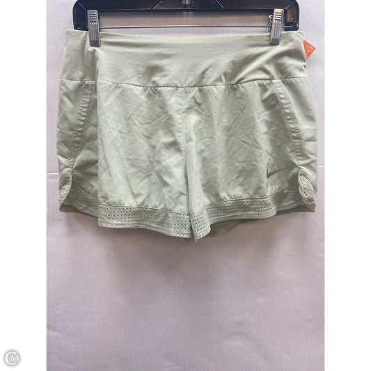 Athletic Shorts By Nike In Green, Size: M