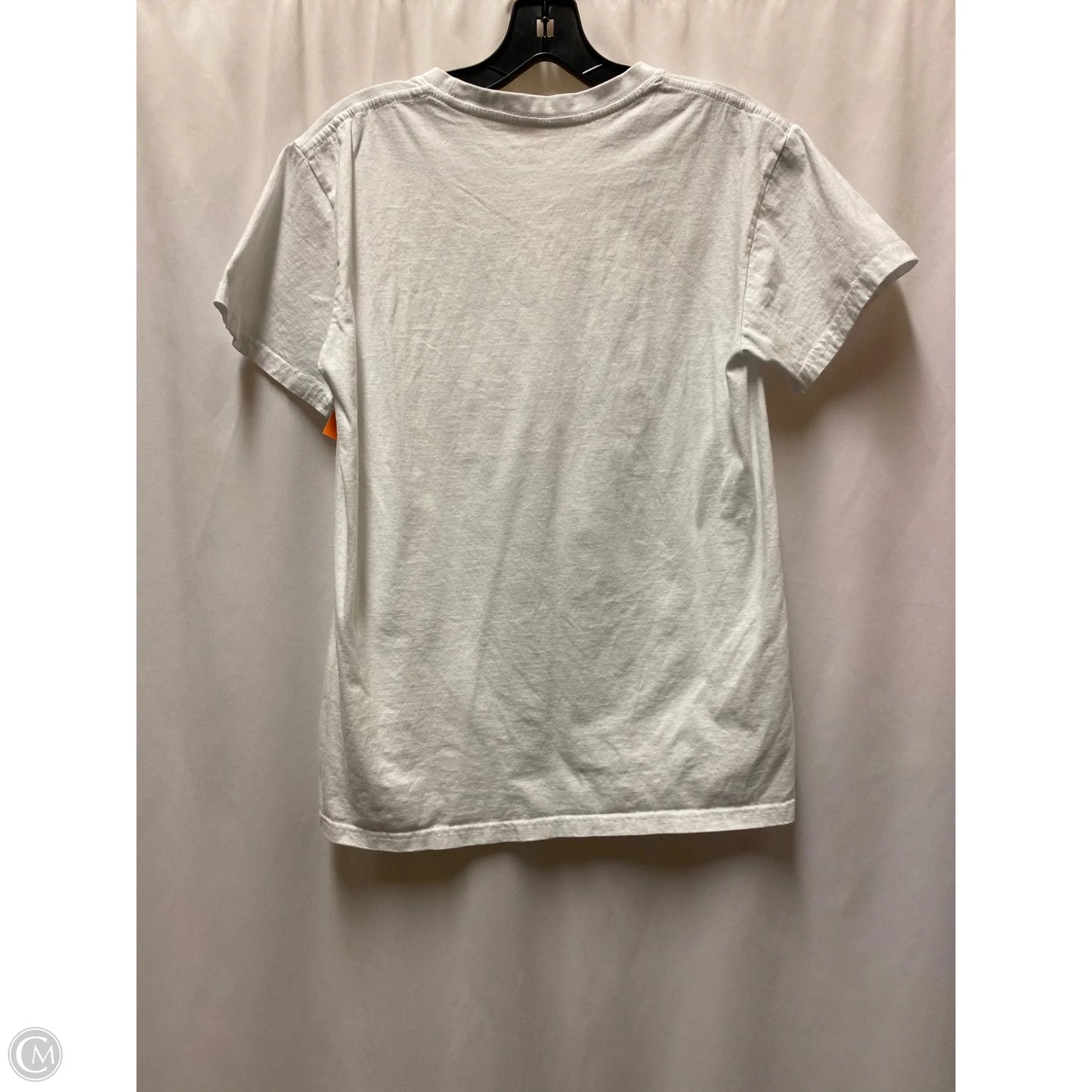 Top Short Sleeve By Clothes Mentor In White, Size: S