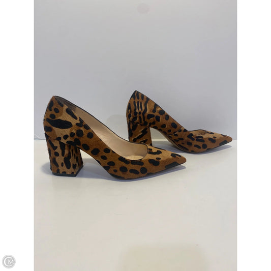 Shoes Heels Block By Vince Camuto In Animal Print, Size: 7.5