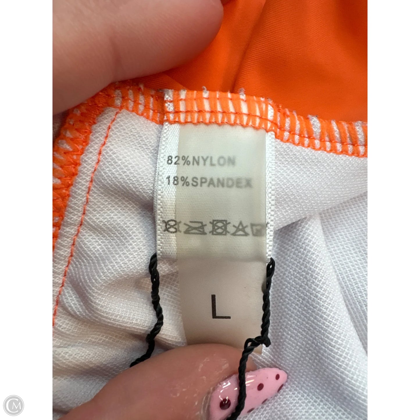 Swimsuit By Clothes Mentor In Orange, Size: L
