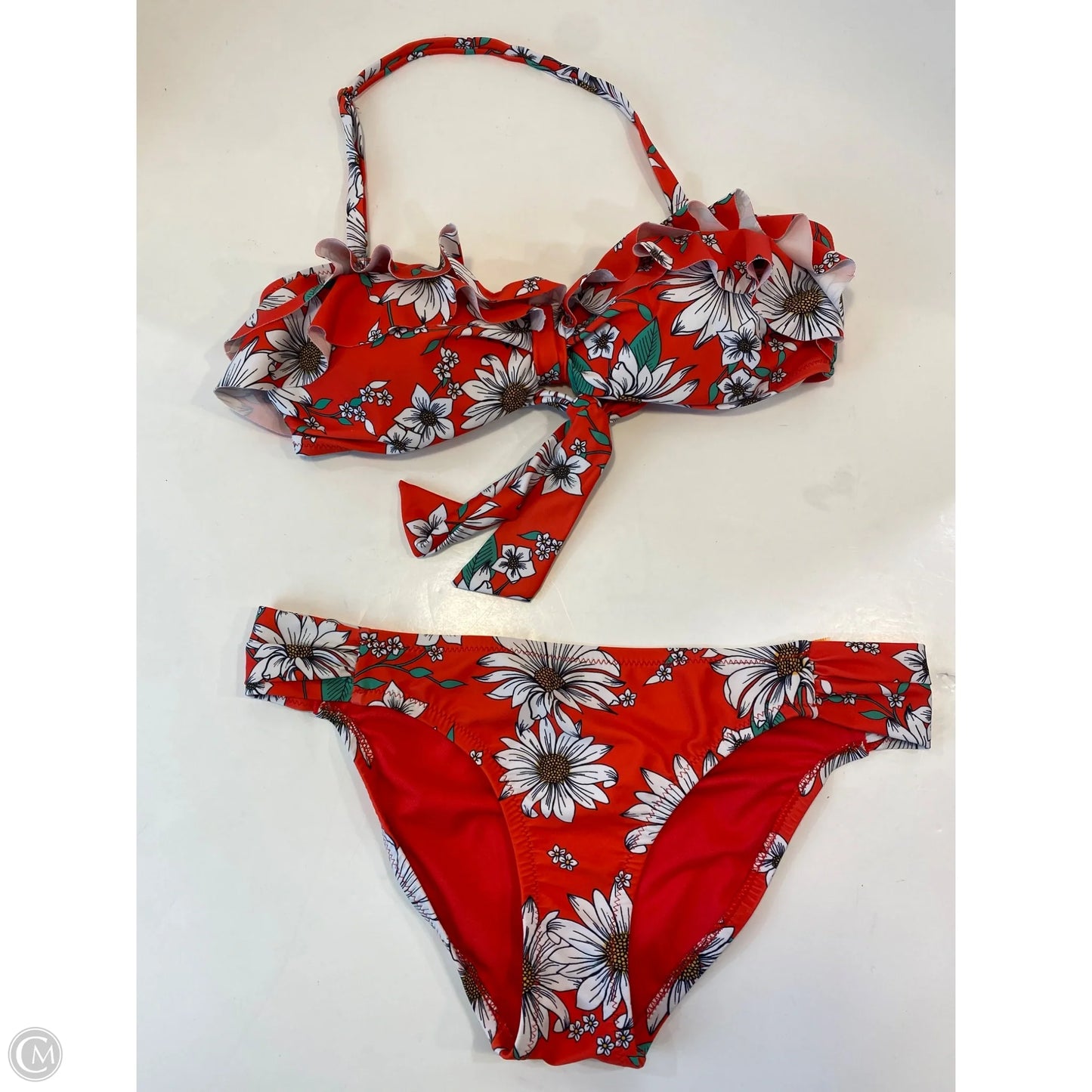 Swimsuit 2pc By Clothes Mentor In Red, Size: S