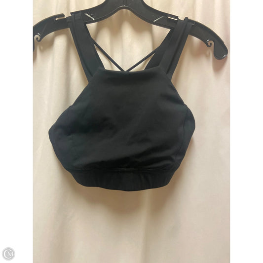 Athletic Bra By Lululemon In Black, Size: 6
