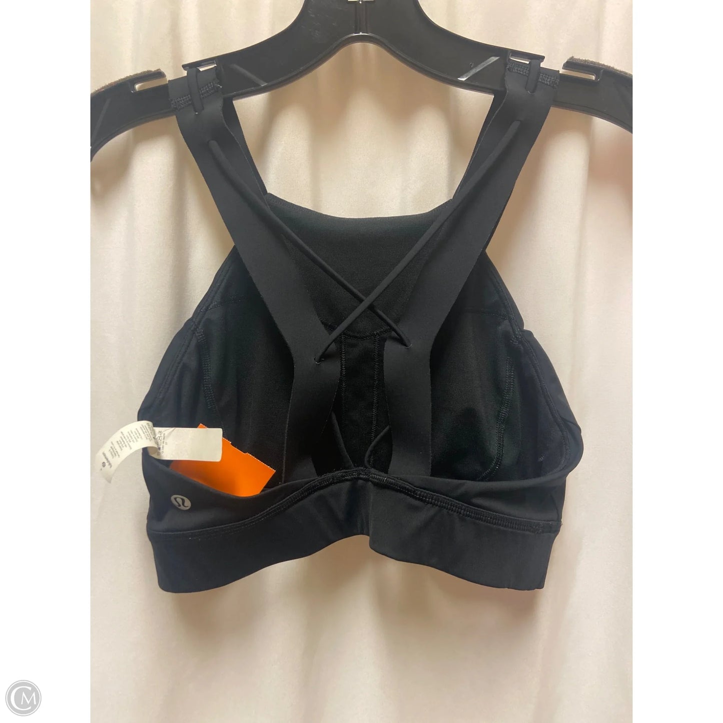 Athletic Bra By Lululemon In Black, Size: 6