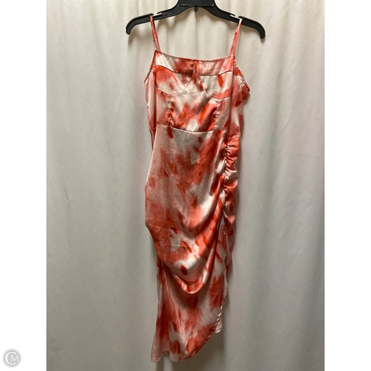 Dress Casual Midi By Shein In Pink, Size: M