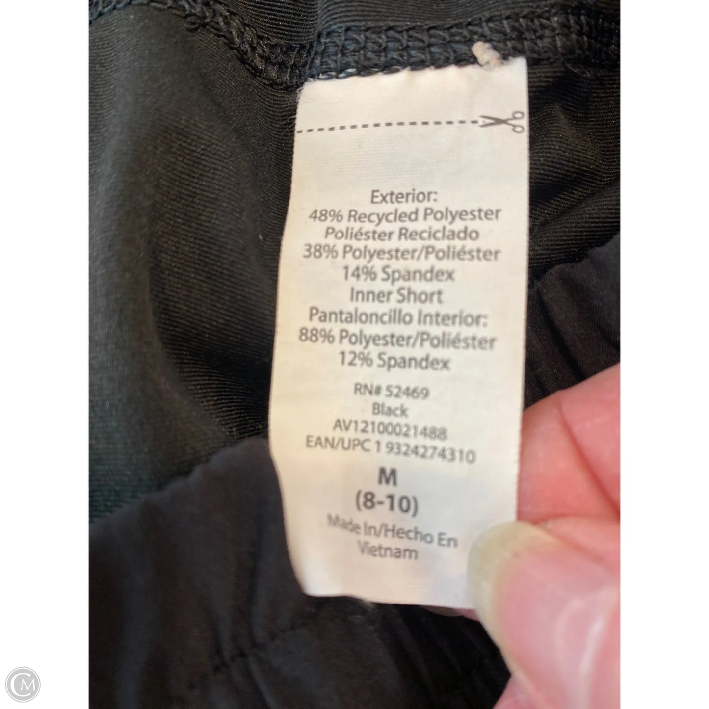 Athletic Shorts By Avia In Black, Size: M