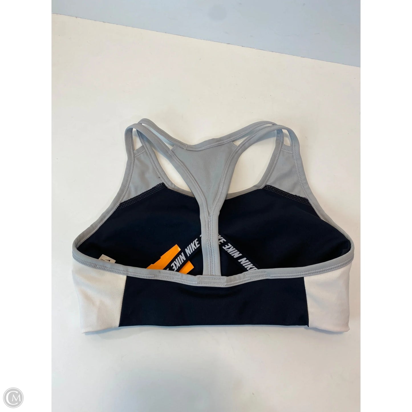 Athletic Bra By Nike In Grey, Size: S