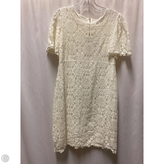 Dress Casual Midi By Cato In White, Size: M
