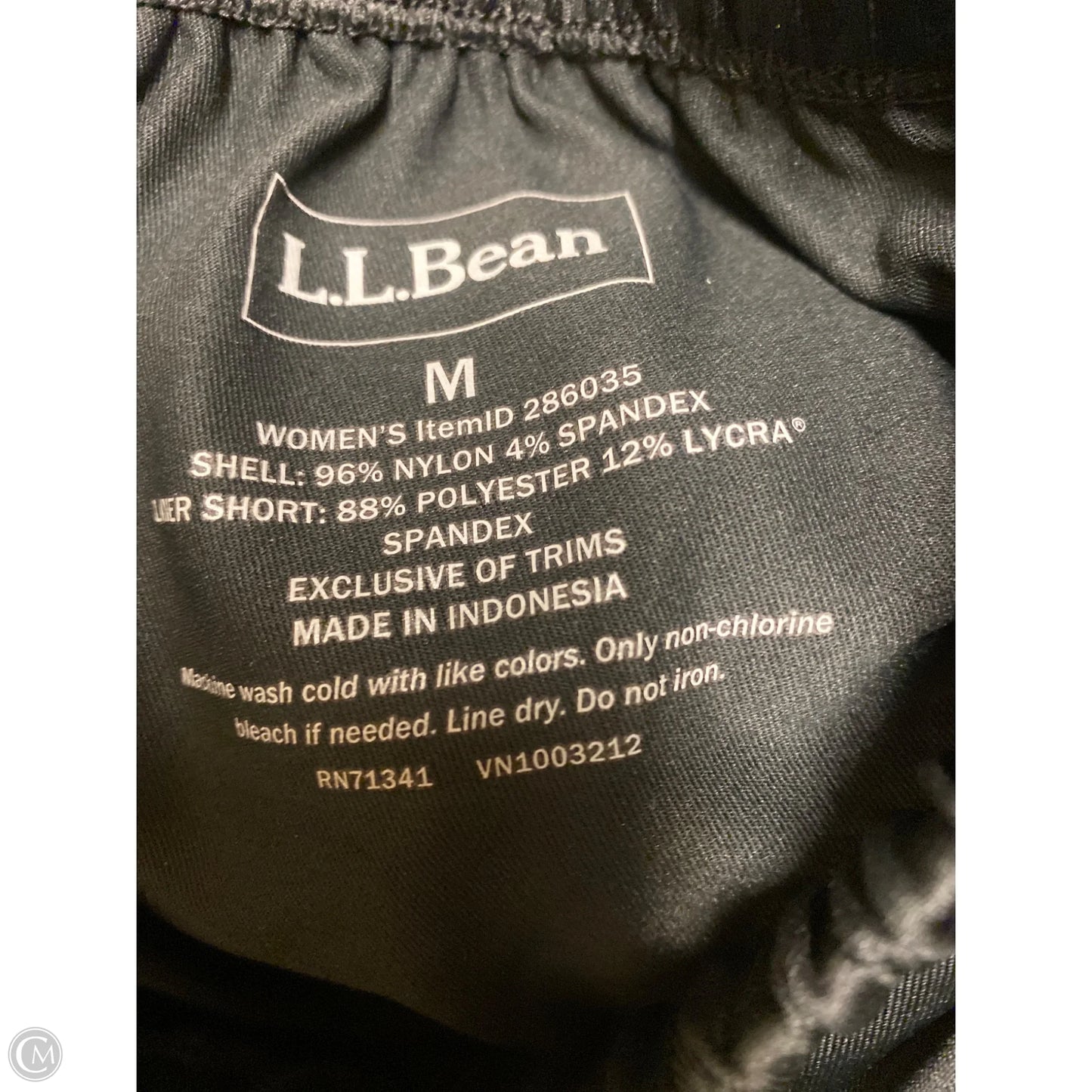 Capris By L.l. Bean In Black, Size: M