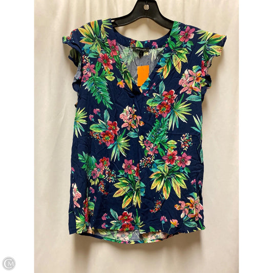 Top Sleeveless By Anne Carson In Navy, Size: S