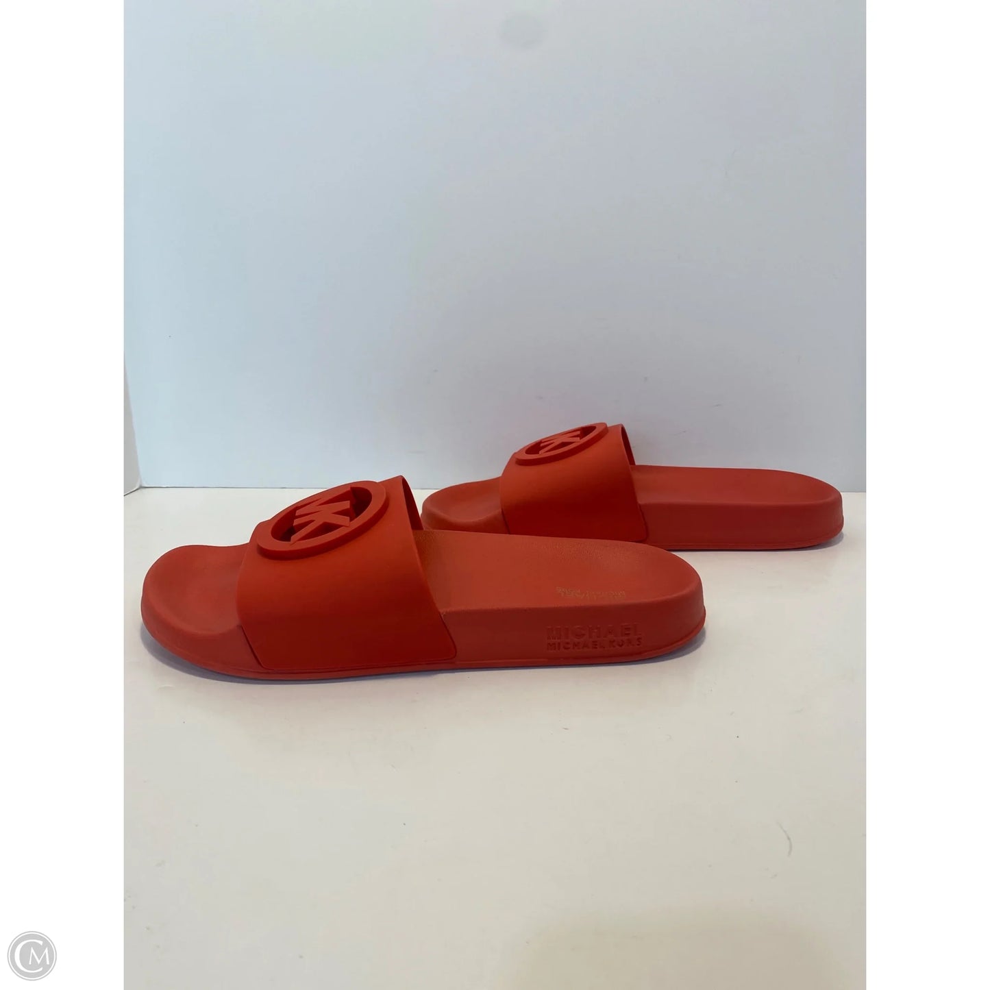 Sandals Flats By Michael By Michael Kors In Red, Size: 8