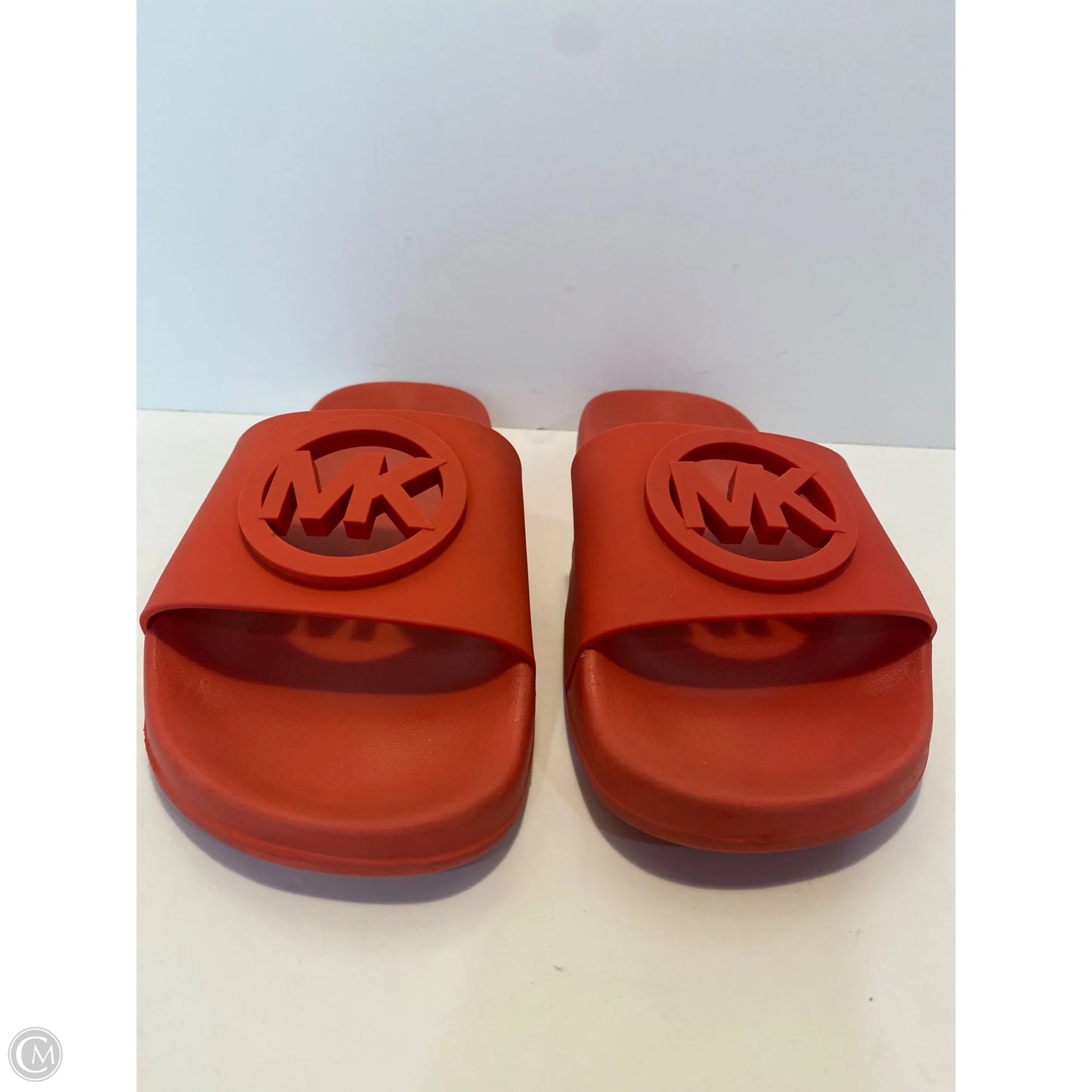 Sandals Flats By Michael By Michael Kors In Red, Size: 8