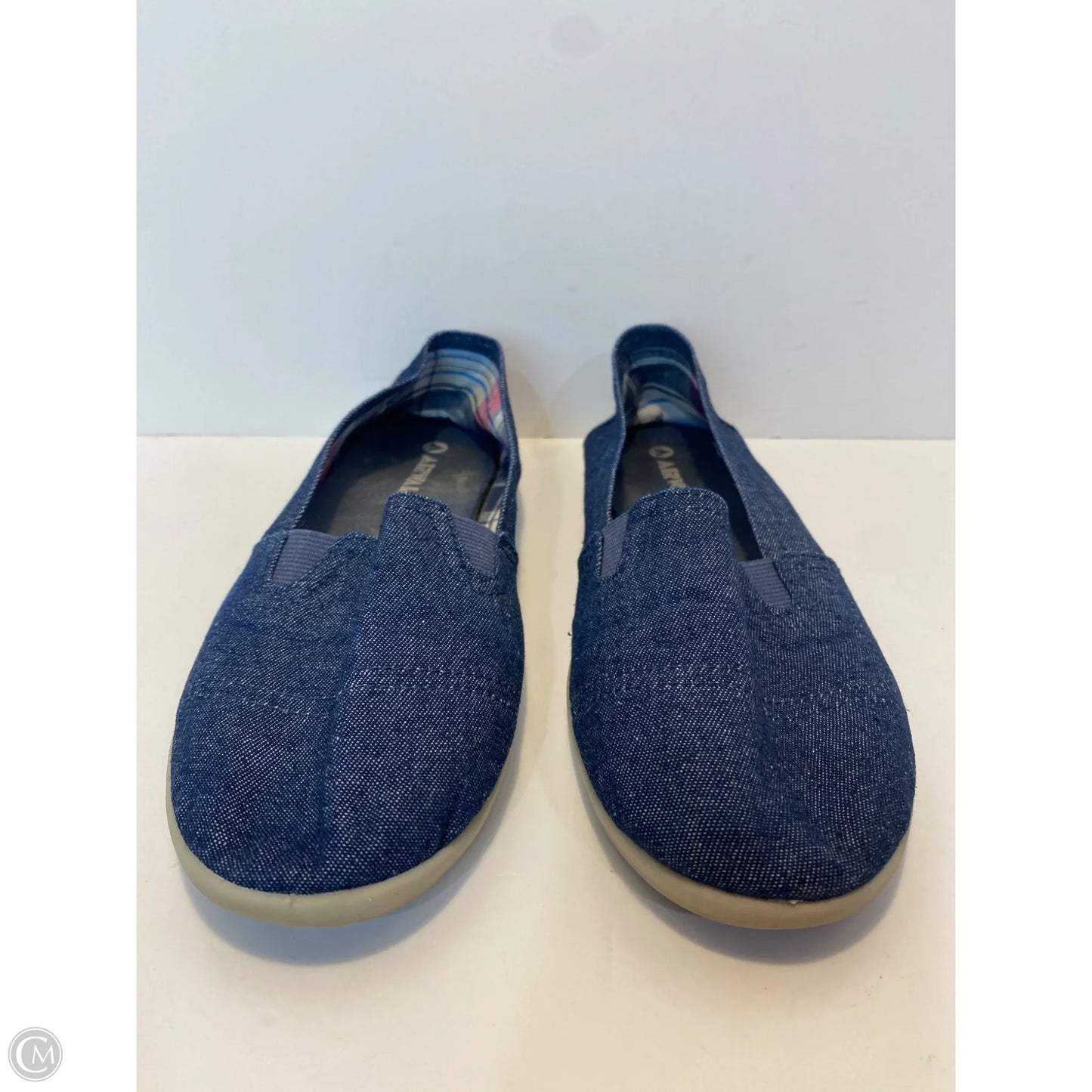 Shoes Flats By Airwalk In Blue, Size: 8