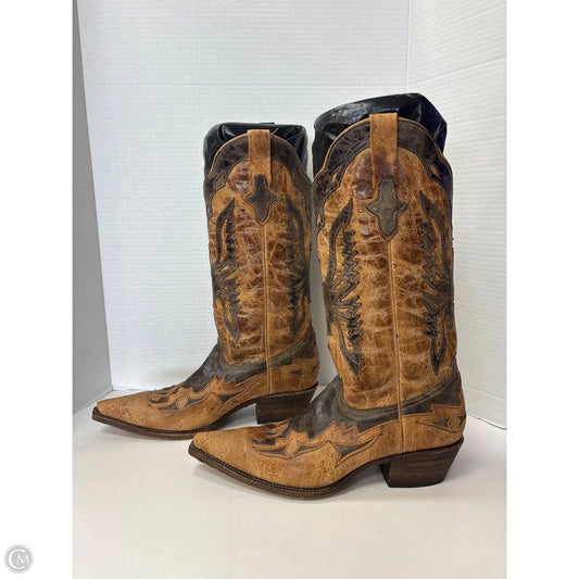 Boots Western By Steve Madden In Tan, Size: 10