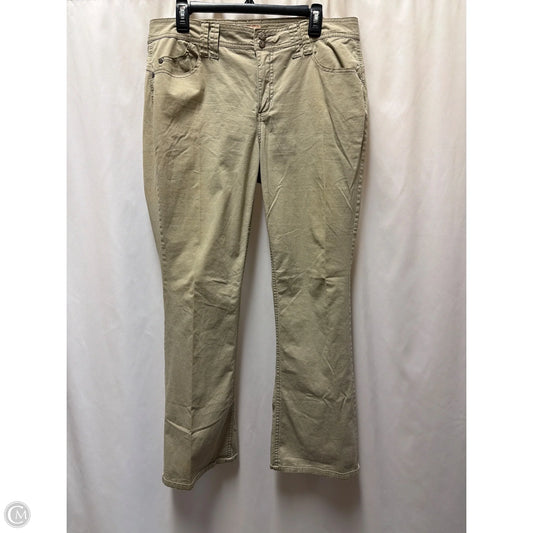 Pants Other By Faded Glory In Tan, Size: 14