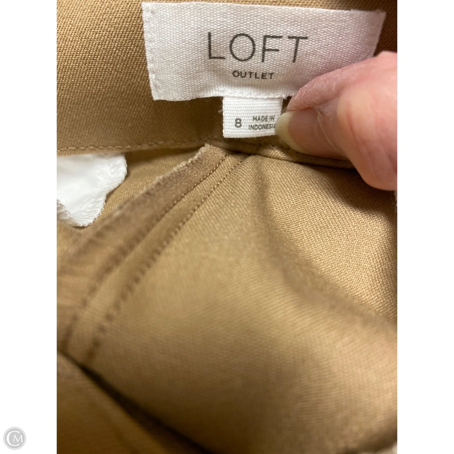 Pants Dress By Loft In Tan, Size: 8