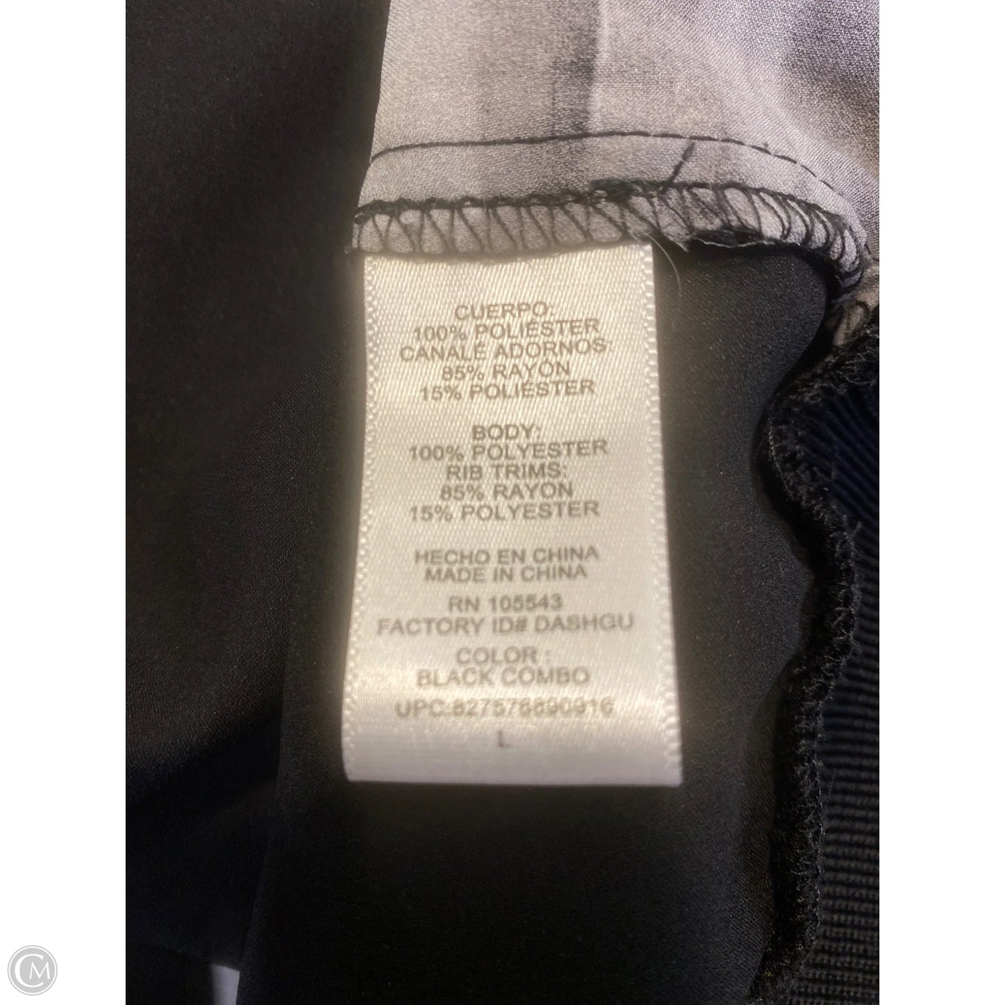Top Long Sleeve By Elie Tahari In Black, Size: L