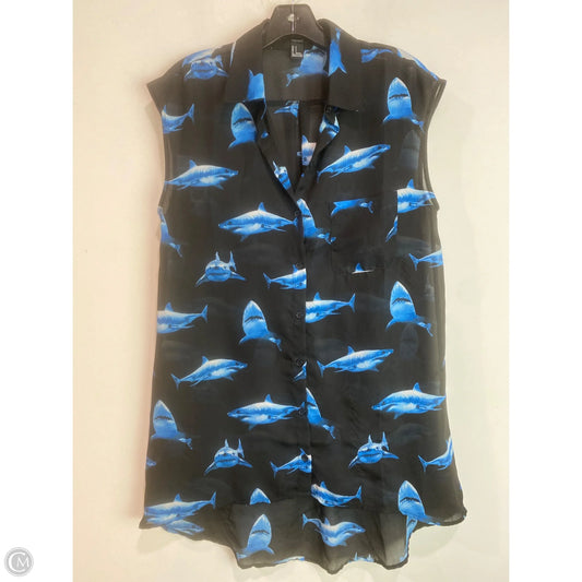 Swimwear Cover-up By Forever 21 In Black, Size: S