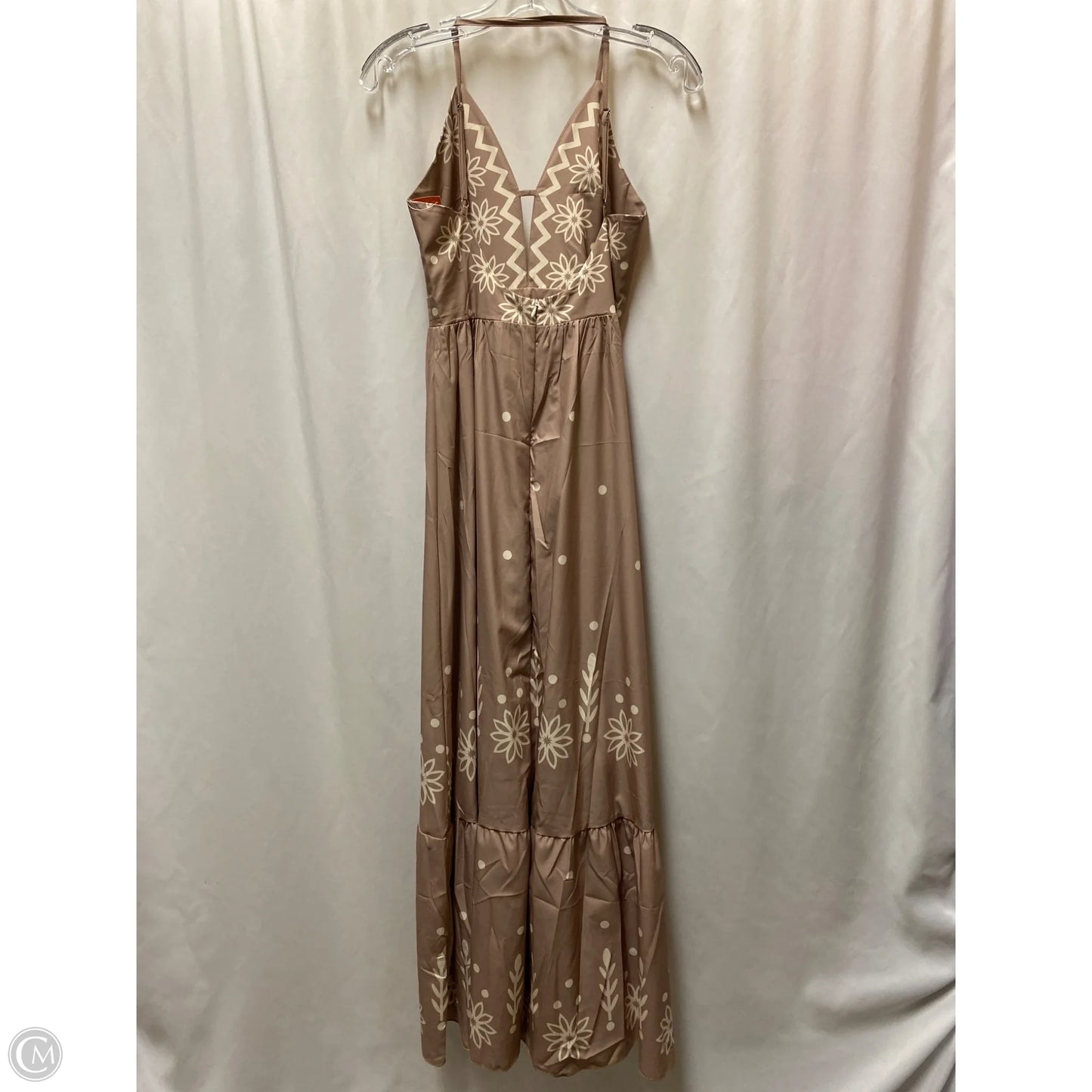 Dress Casual Maxi By Shein In Taupe, Size: S