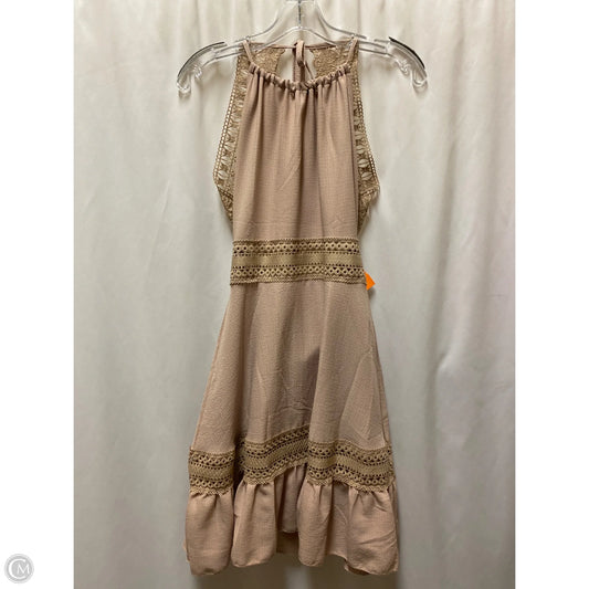 Dress Casual Midi By Shein In Beige, Size: S