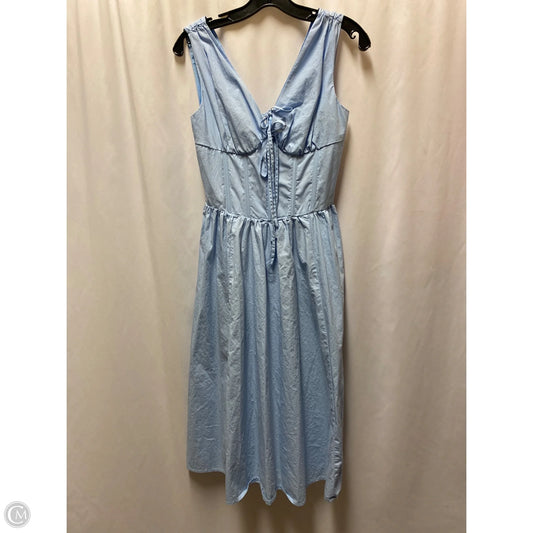 Dress Casual Midi By Clothes Mentor In Blue, Size: S