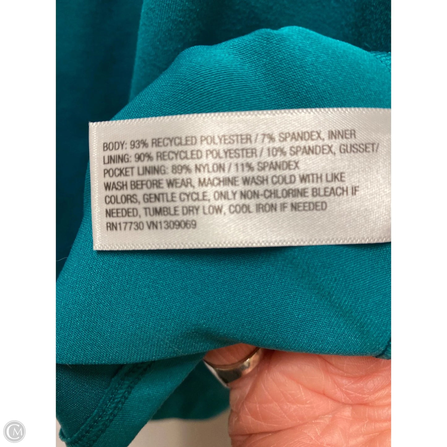 Romper By Clothes Mentor In Teal, Size: S