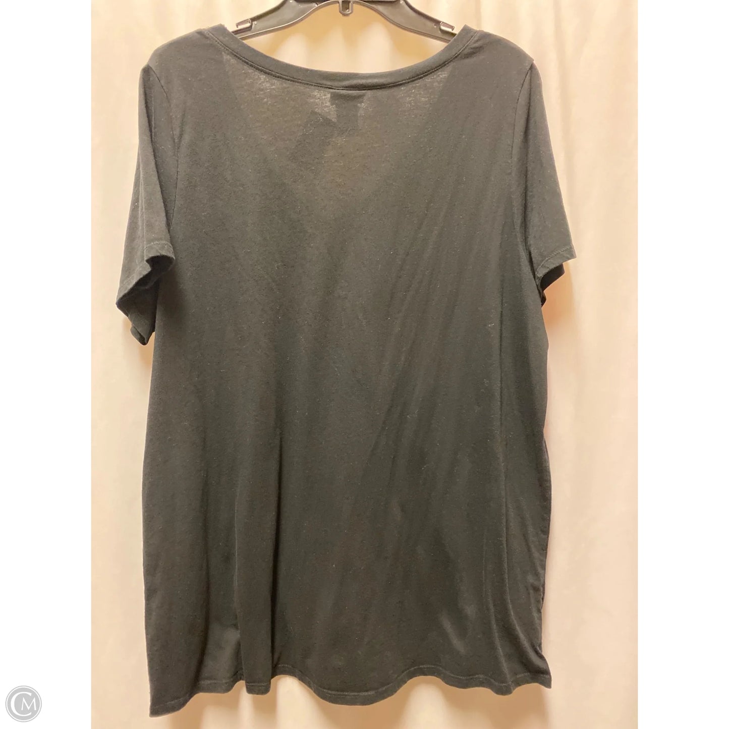 Top Short Sleeve By Torrid In Black, Size: 2x