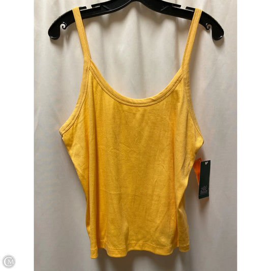 Tank Top By Wild Fable In Yellow, Size: Xxl