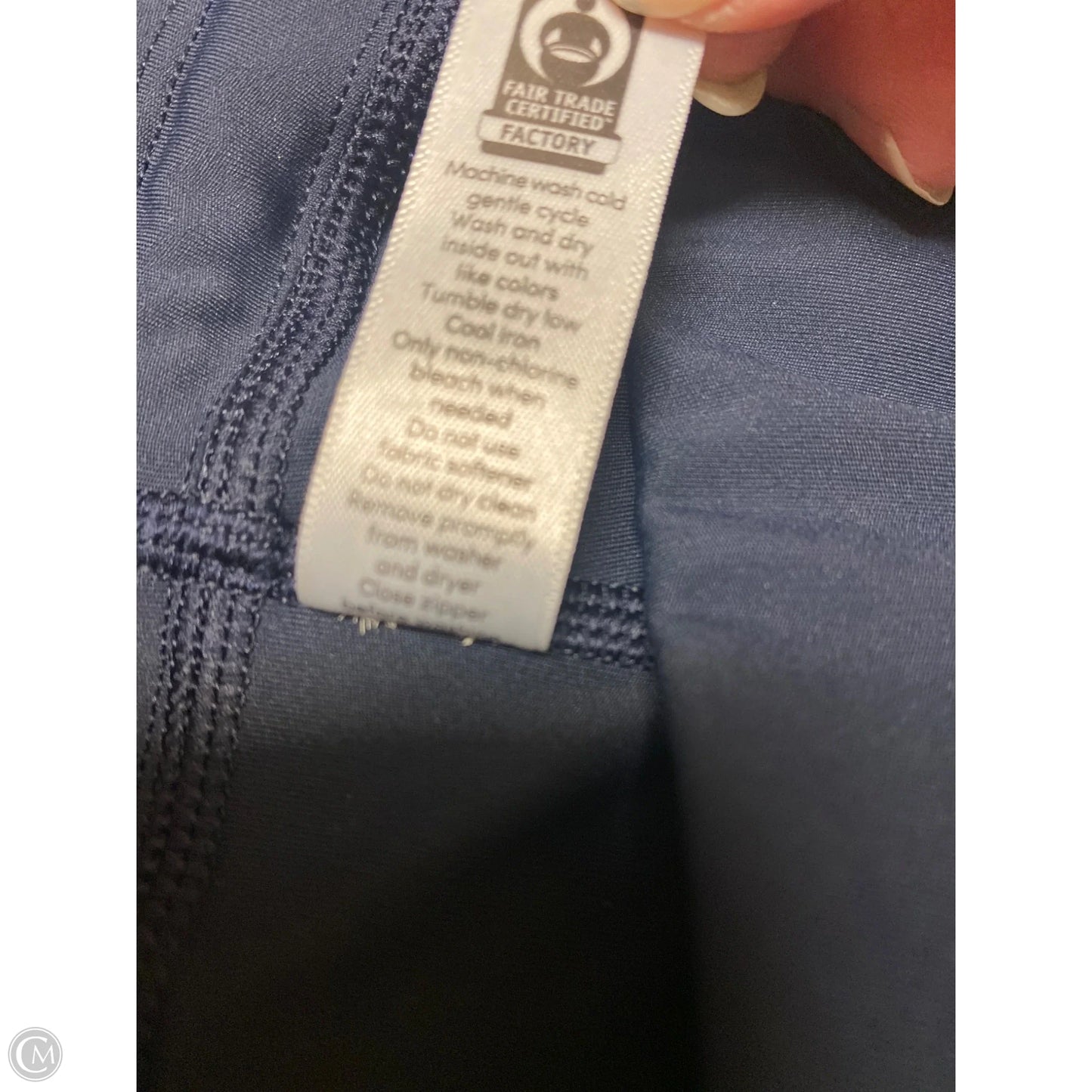 Athletic Capris By Athleta In Navy, Size: M