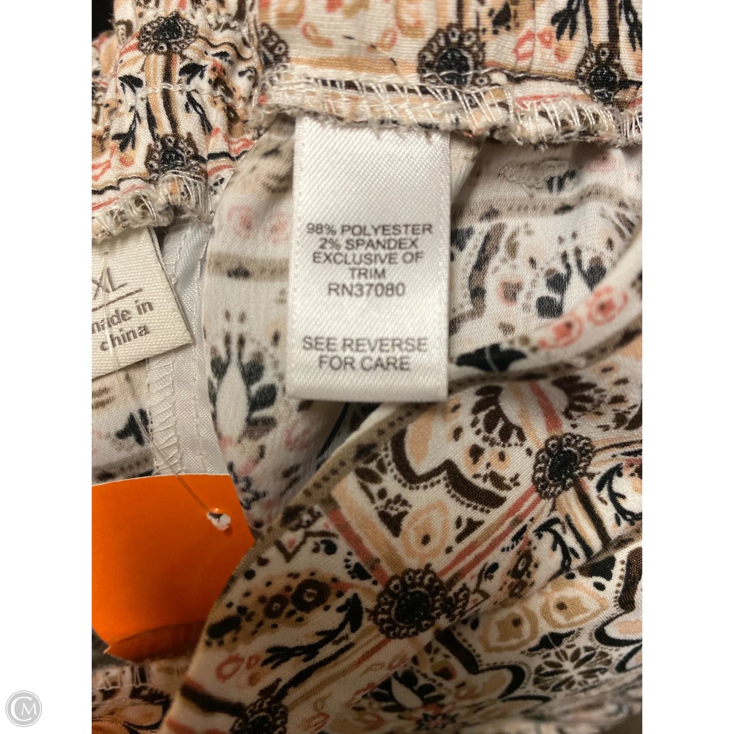 Shorts By Cato In Peach, Size: 16