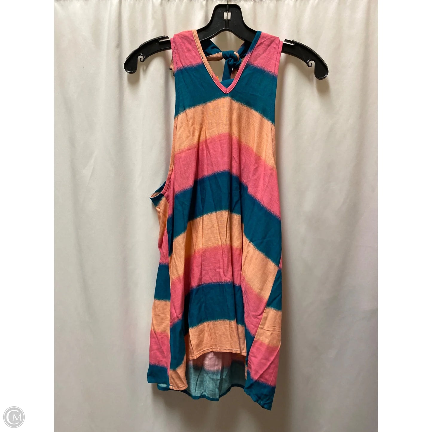 Top Sleeveless By Jess Lea In Peach, Size: L