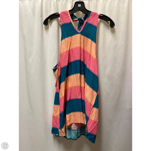 Top Sleeveless By Jess Lea In Peach, Size: L