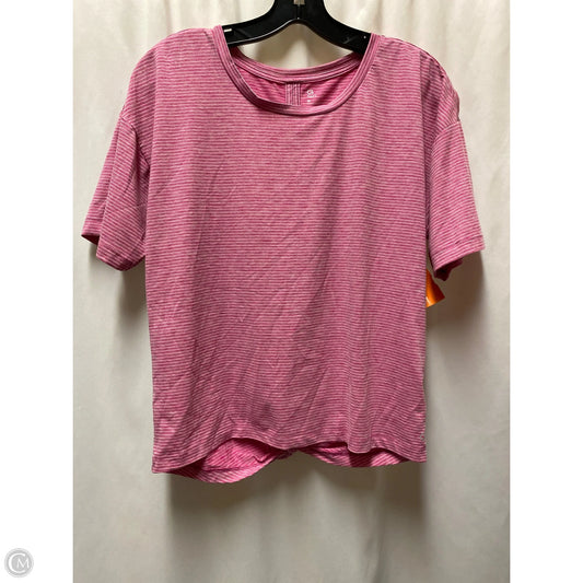 Top Short Sleeve By Gap In Pink, Size: M