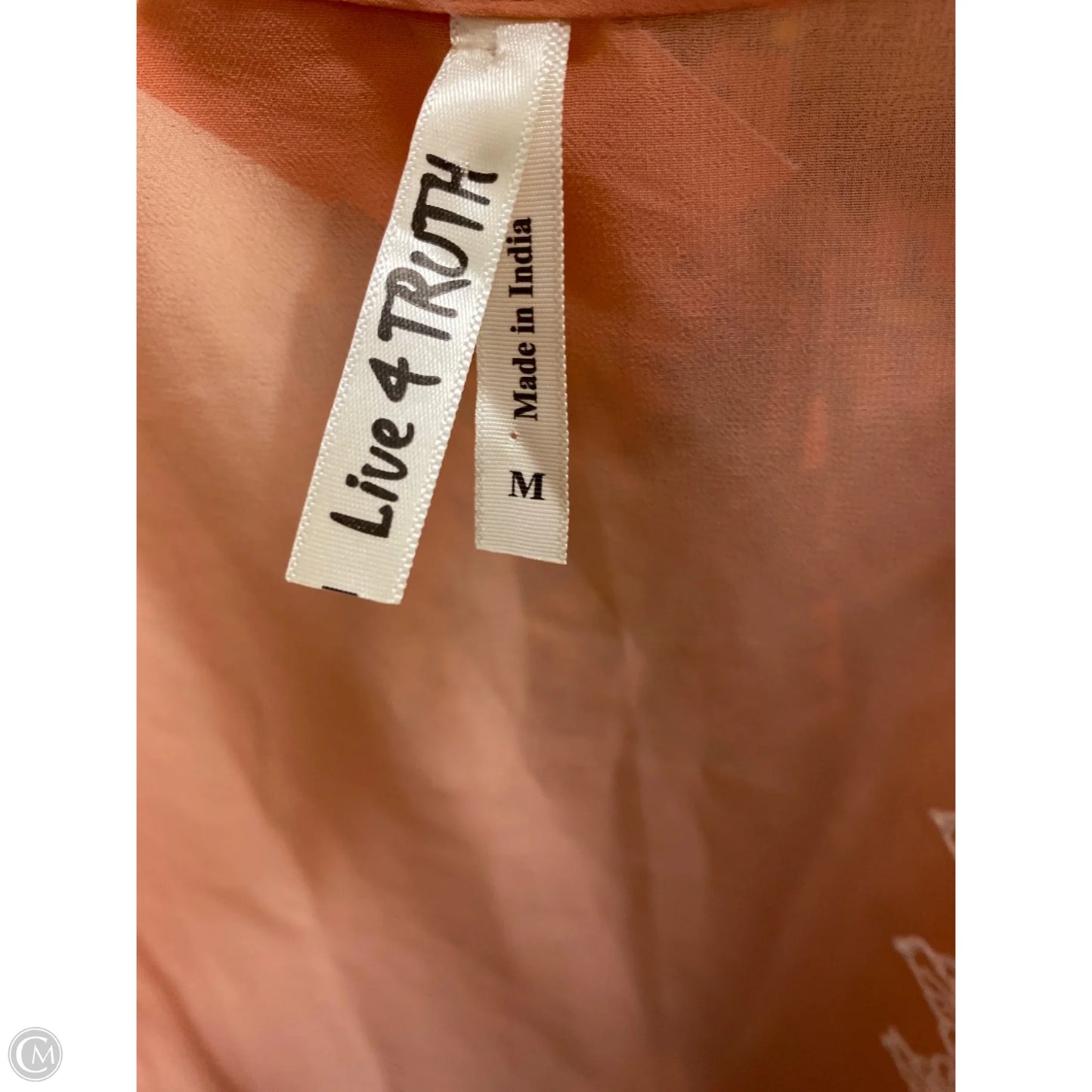 Swimwear Cover-up By Live 4 Truth In Peach, Size: M