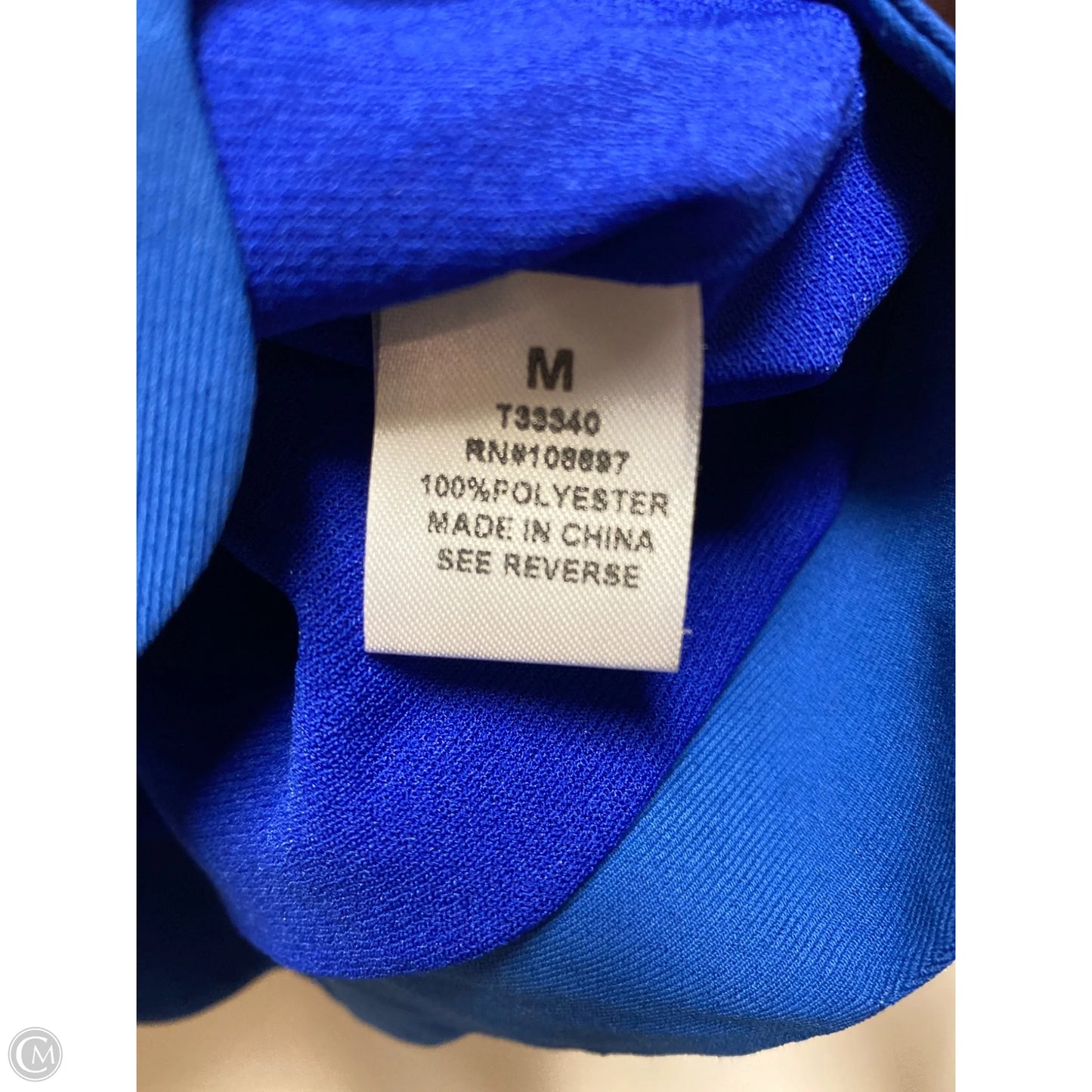 Top Sleeveless By Alice Blue In Blue, Size: M
