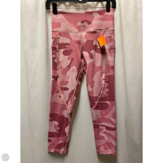 Athletic Capris By Zyia In Pink, Size: 4