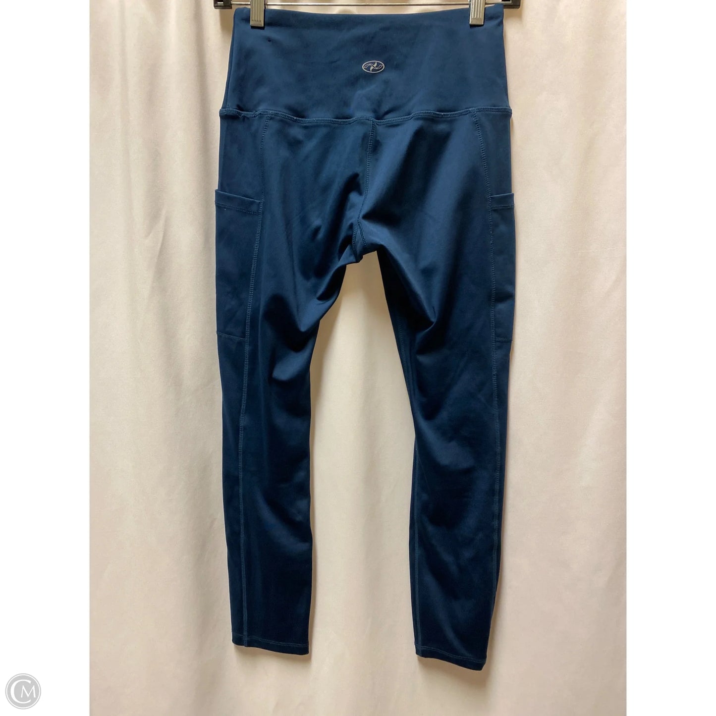 Athletic Leggings By Nyl Wear In Blue, Size: S