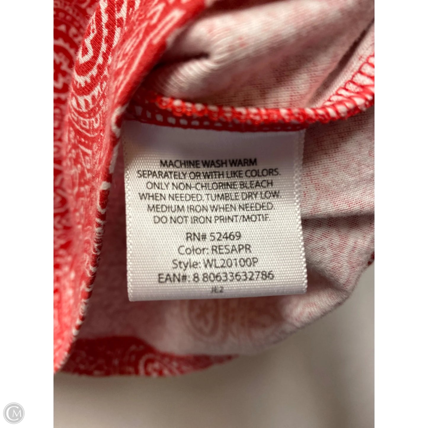 Tank Top By White Stag In Red, Size: S