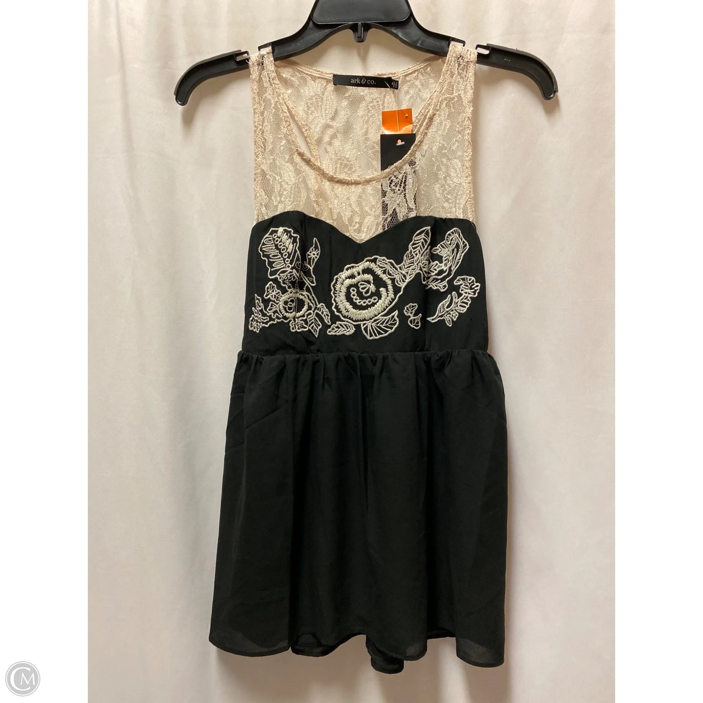 Top Sleeveless By Ark And Co In Black, Size: S