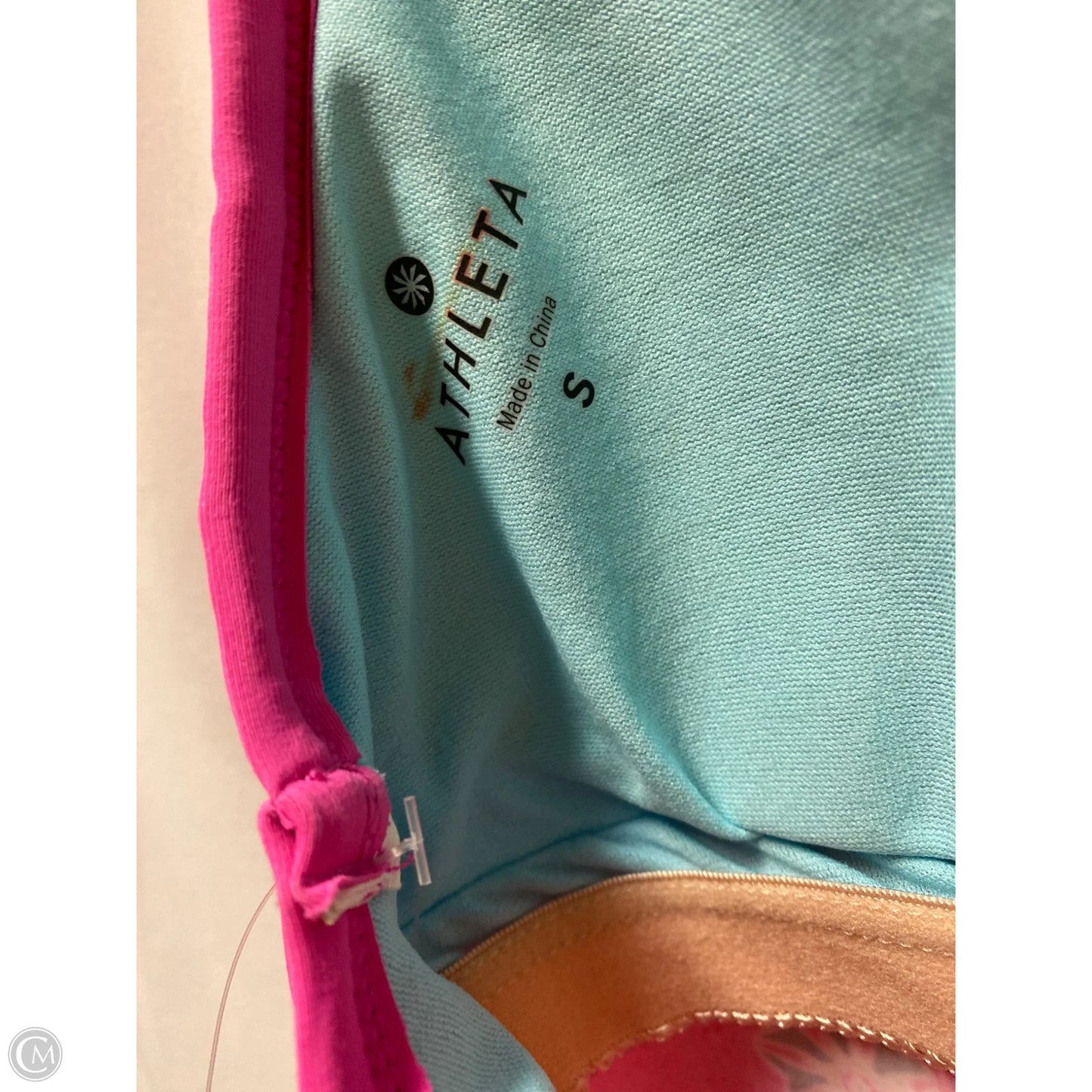 Swimsuit Top By Athleta In Pink, Size: S