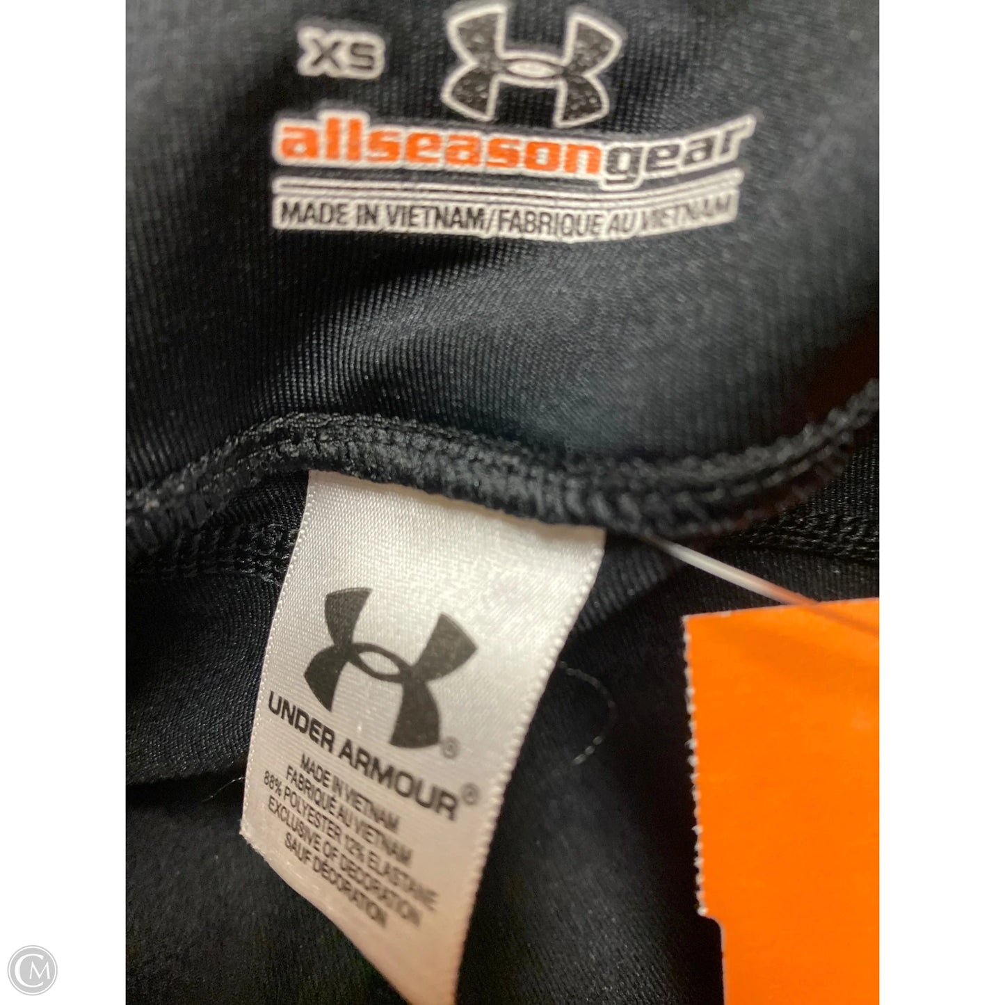 Athletic Capris By Under Armour In Black, Size: Xs