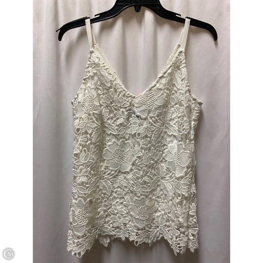 Tank Top By White House Black Market In White, Size: Xs